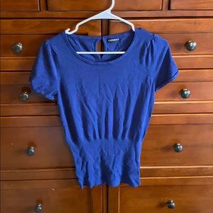 Express short sleeve sweater